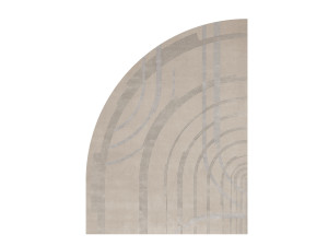 Ковер ручной работы из шерсти с геометрическим рисунком