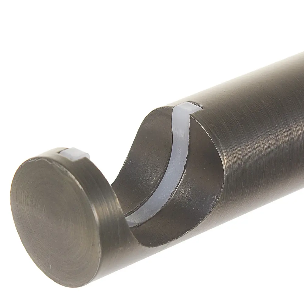 Держатель однорядный с пластиковой вставкой 13 см цвет титан ORBIS STLM-2041214 - Вид №2