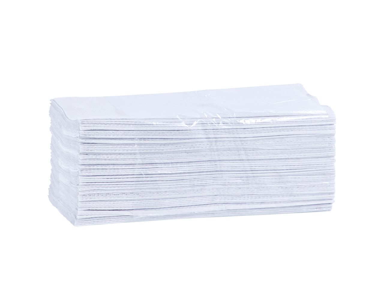 VOB012 Бумажные полотенца ОПТИМУМ, белые, однослойные, 4000 шт. Merida  - Вид №1