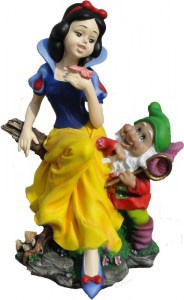 10691 БЕЛОСНЕЖКА с ГНОМОМ, скульптура из бетона LAB.Space 