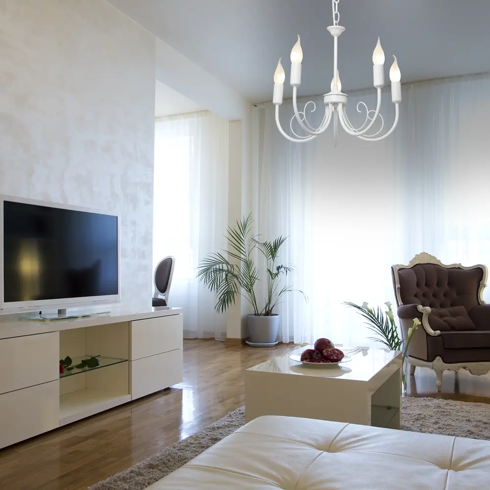 Vitaluce Blanca — элегантная подвесная люстра для классического интерьера 16442313 STLM-0006853 - Вид №9