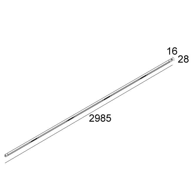 Металлический линейный профиль освещения Deltalight Mikaline ARCH-00068262 - Вид №4