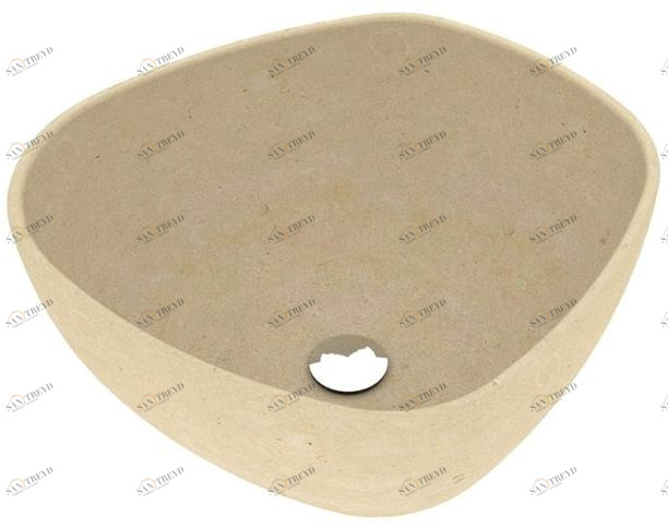 Ab13 Накладная раковина на столешницу  овальная PIMAR 