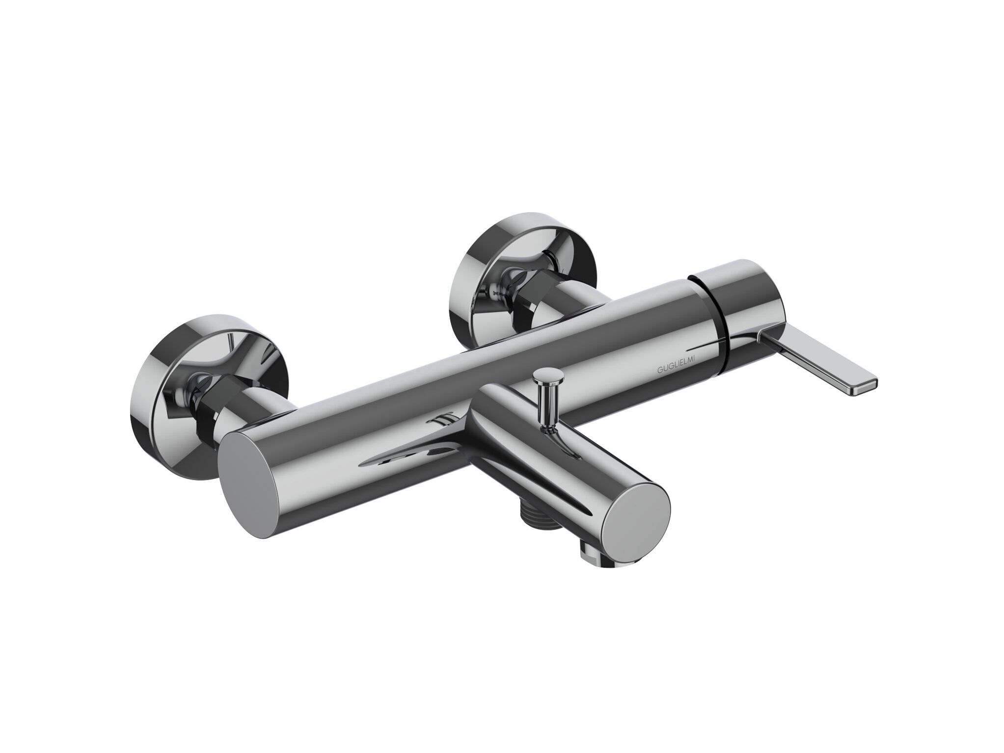 Однорычажный смеситель для ванны с 2 отверстиями GUGLIELMI RUBINETTERIE Rialto ARCH-00015724 - Вид №1
