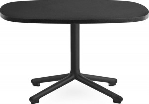 603480 Era Table 67,5 x 66 см Black Alu Black Normann Copenhagen