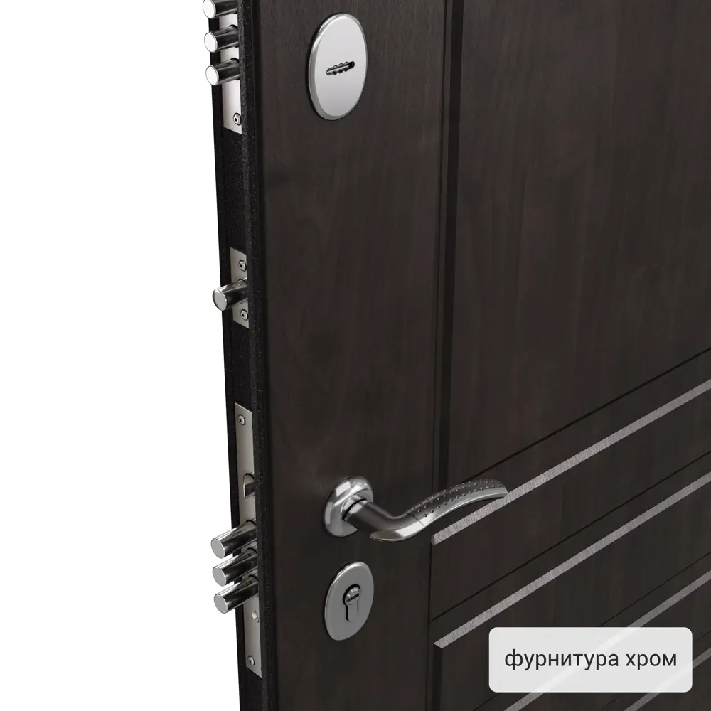 Дверь входная металлическая Страйд Летиция 860 мм правая цвет перламутр TOREX STLM-2166774 - Вид №2