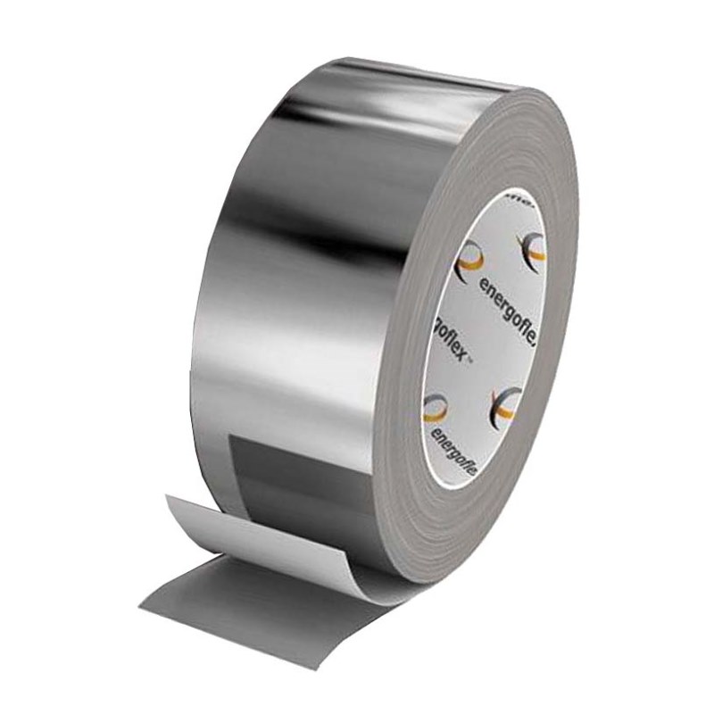 Лента Energoflex алюминиевая самоклеющаяся ROLS ISOMARKET 50мм х 50м EFXL05050ALSK - Вид №2