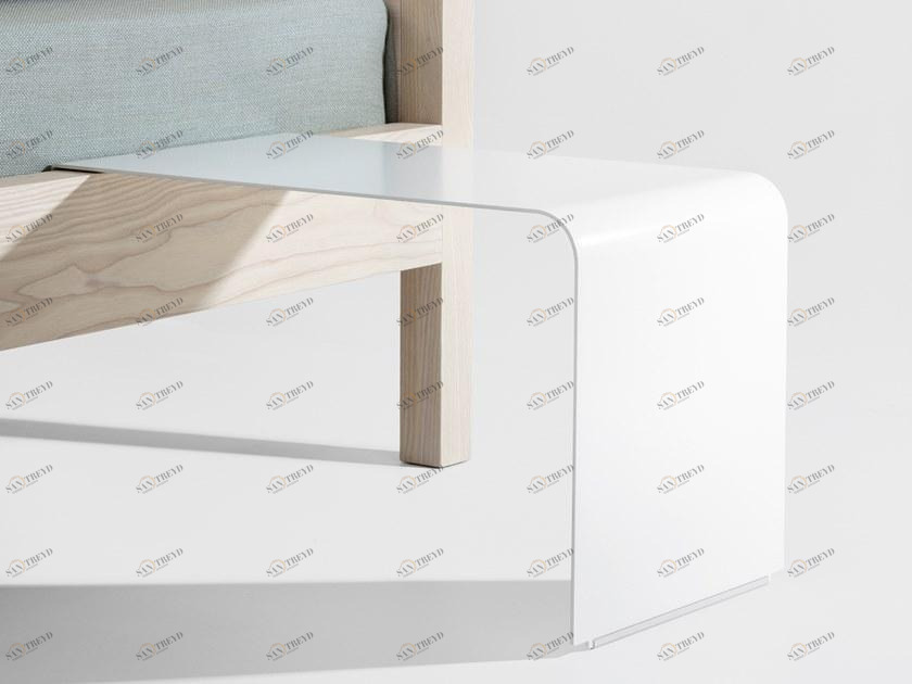 ZEITRAUM Прикроватный столик из стали с порошковым покрытием sun-id-1369723