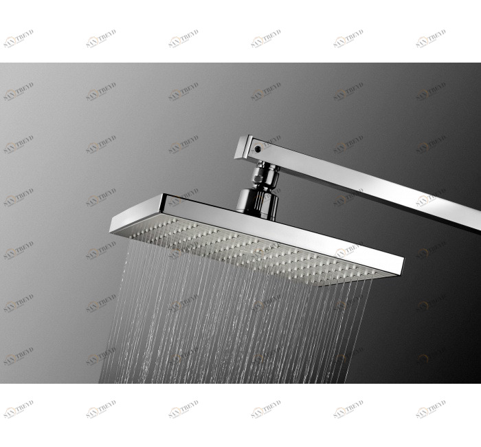 GENEBRE R63112 26 Квадратная лейка душа 22 см 