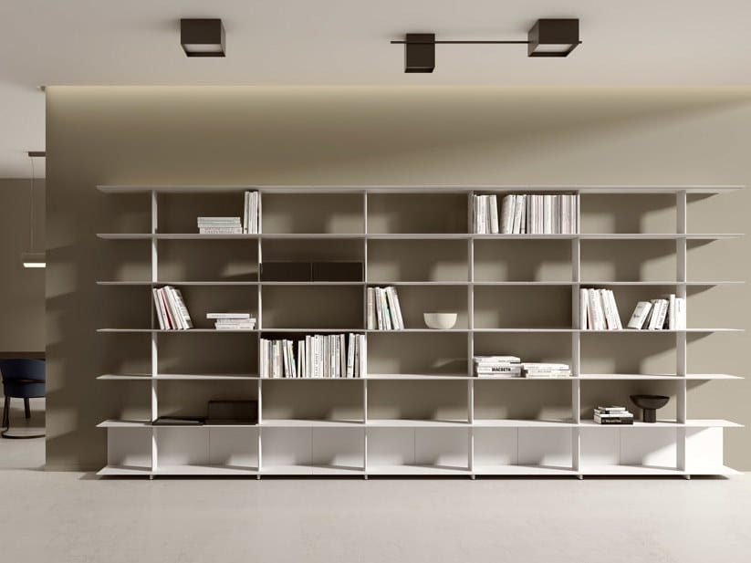 Прессованный алюминиевый офисный книжный шкаф Systemtronic ARCH-00077374 - Вид №1