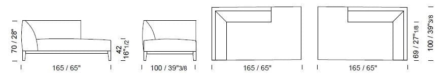 Бархатная спальная кровать Borzalino Greg ARCH-00122818 - Вид №3