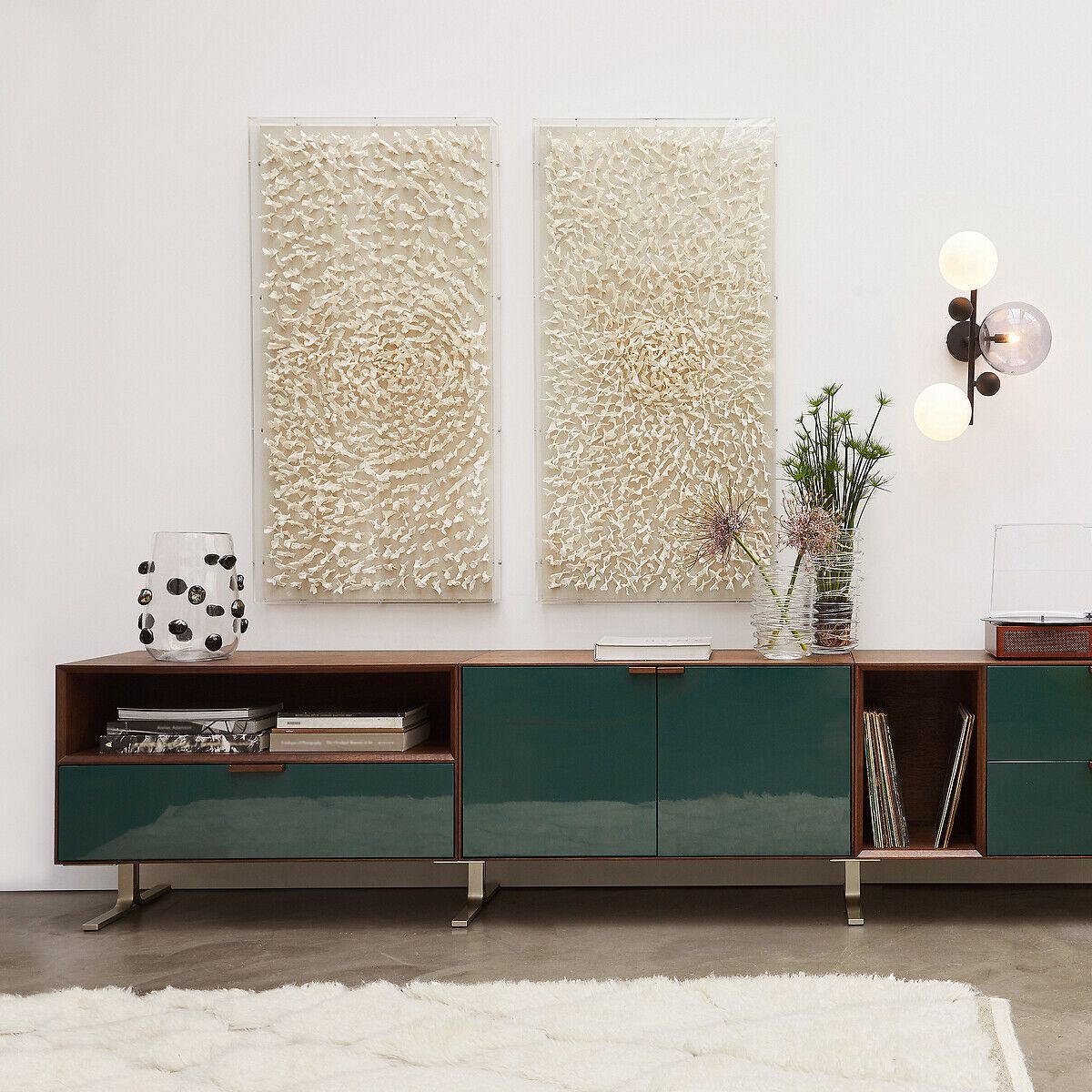 Секционный шкаф из шпона AMPM ALDON ARCH-00132009 - Вид №2