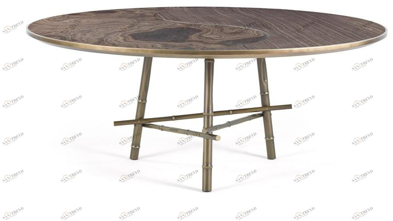 ETRO Home Interiors Круглый стол для гостиной из мрамора эрамоза  E.dal.123.a 