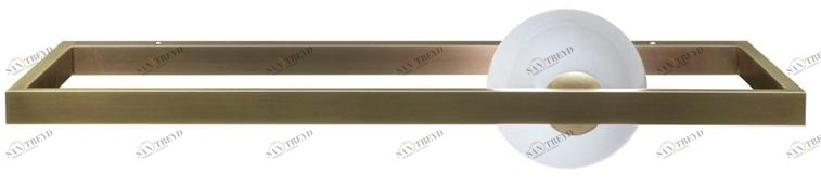 VeniceM Настенный светодиодный светильник из латуни с диммером Mondrian sun-id-1362888