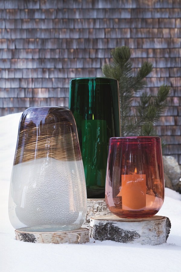 Ваза forest 23 см бежевая LSA INTERNATIONAL ДИЗАЙНЕРСКИЕ 253433 Бежевый  - Вид №2