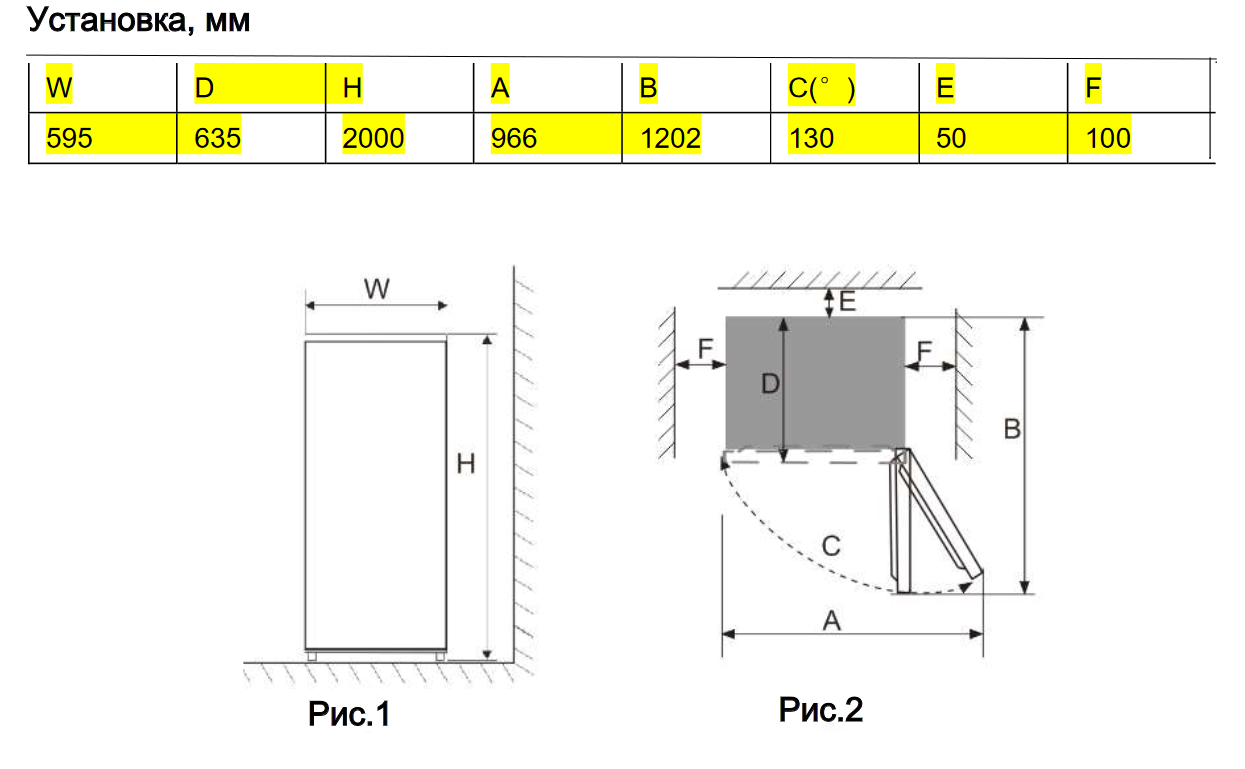 9105330 Холодильник с морозильником   HOLBERG RB 2001NDGB черный STDN-0125426 - Вид №4