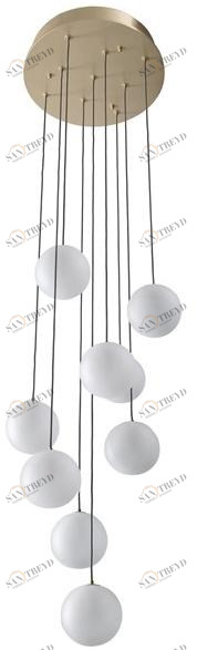 Grilli Люстра из алебастра Moon 740607