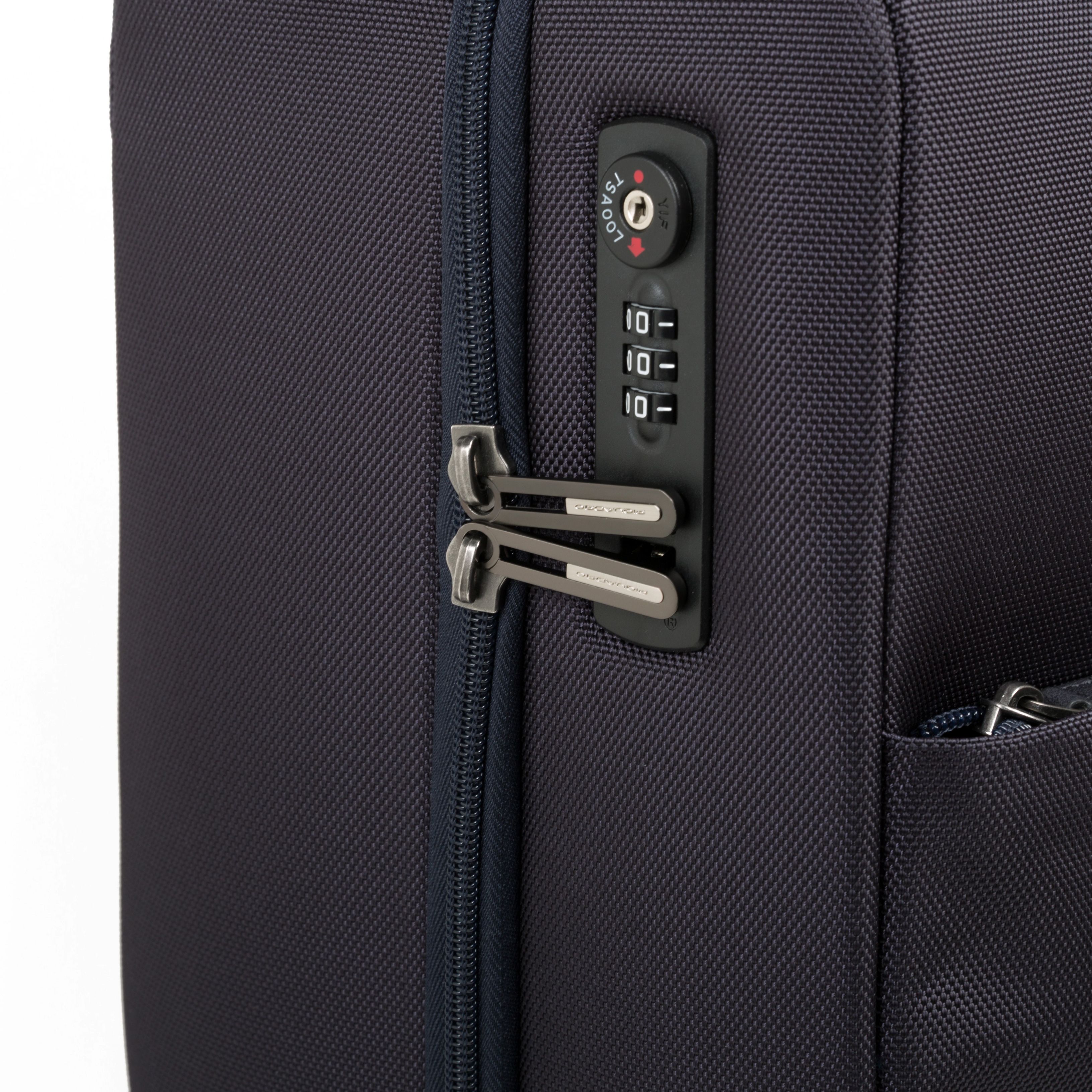 BV4444BRBM/BLU Чемодан BV4444BRBM Cabin size spinner Piquadro Brief  - Вид №3