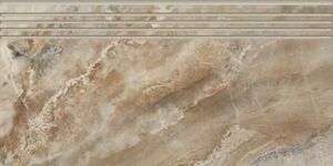 Ступень Premium Marble K-956/LR/st01 BROWN 29.4х60