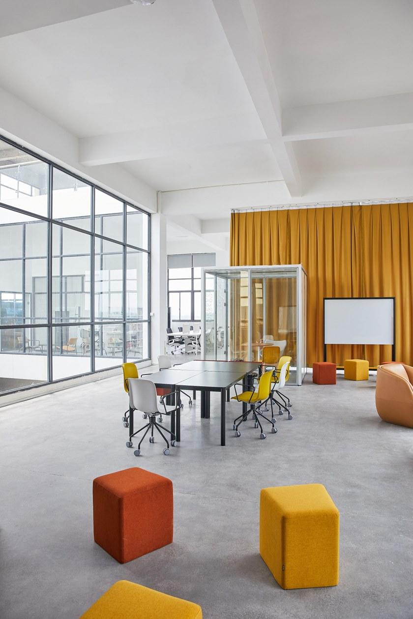 Grado Design Прямоугольный стол из стали со столешницей из МДФ Pipe sun-id-1402642 - Вид №1