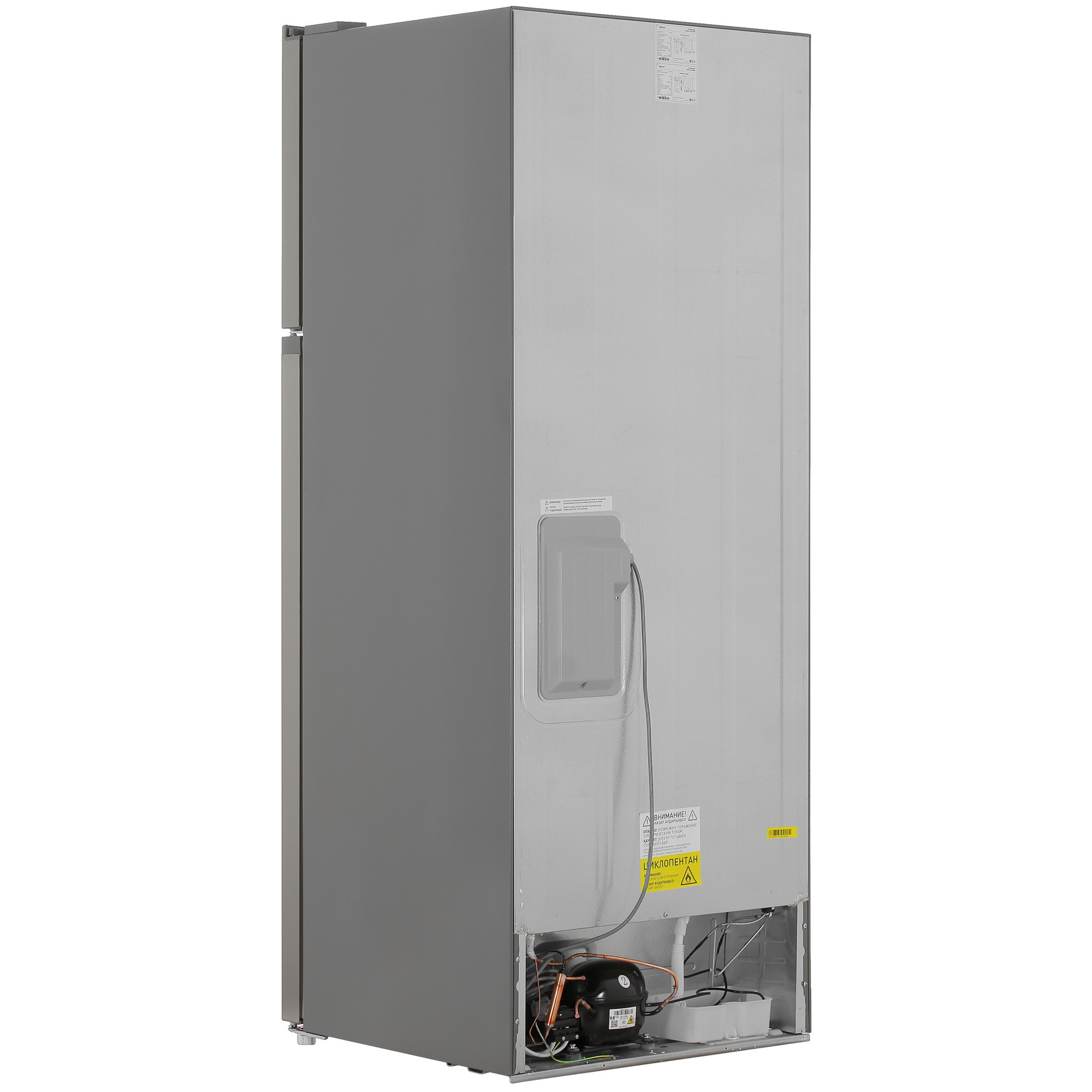 5098863 Холодильник с морозильником   DEXP T4-47AMG серебристый STDN-0145980 - Вид №4