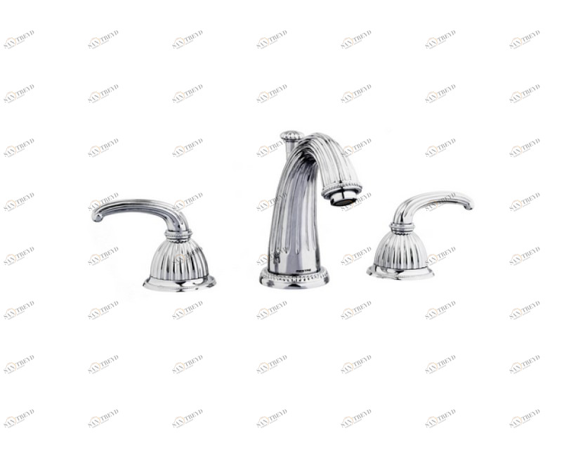 033001.000.50 Набор для раковины с тремя отверстиями Яркий хром Mestre Artica