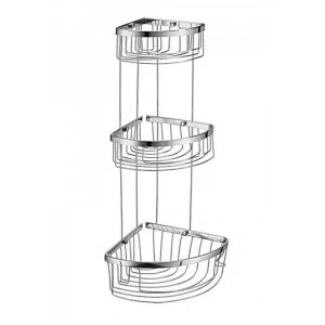 3-этажная полка хром. 15/18/22 см Rainbowl 15*18*22/GL