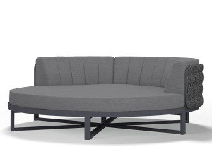 Ткань круглая Садовая кровать