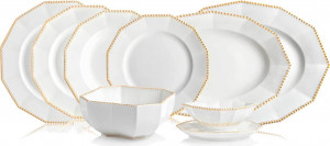 10546534 Nymphenburg Сервиз столовый 6/28 "Перл Голд" Фарфор
