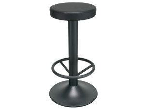 Чугунный стул с подставкой для ног