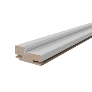 Комплект дверной коробки Магнолия телескопический 210x7x3.2 см ПВХ ламинация белое дерево 3 шт.