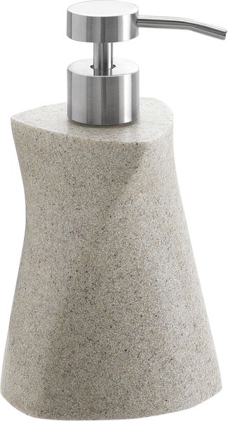 LB81(03) Gedy G-Libra, настольный дозатор, цвет хром - бежевый