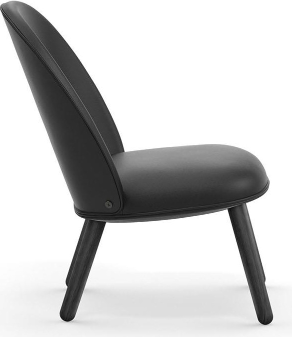 603729 Lounge Chair Black Oak Ultra Leather (Кресло для отдыха Black Oak Ultra Leather ) Normann Copenhagen Ace - Вид №2
