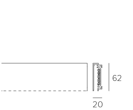 Экструдированная алюминиевая система освещения трека Letroh узел ARCH-00141698 - Вид №6