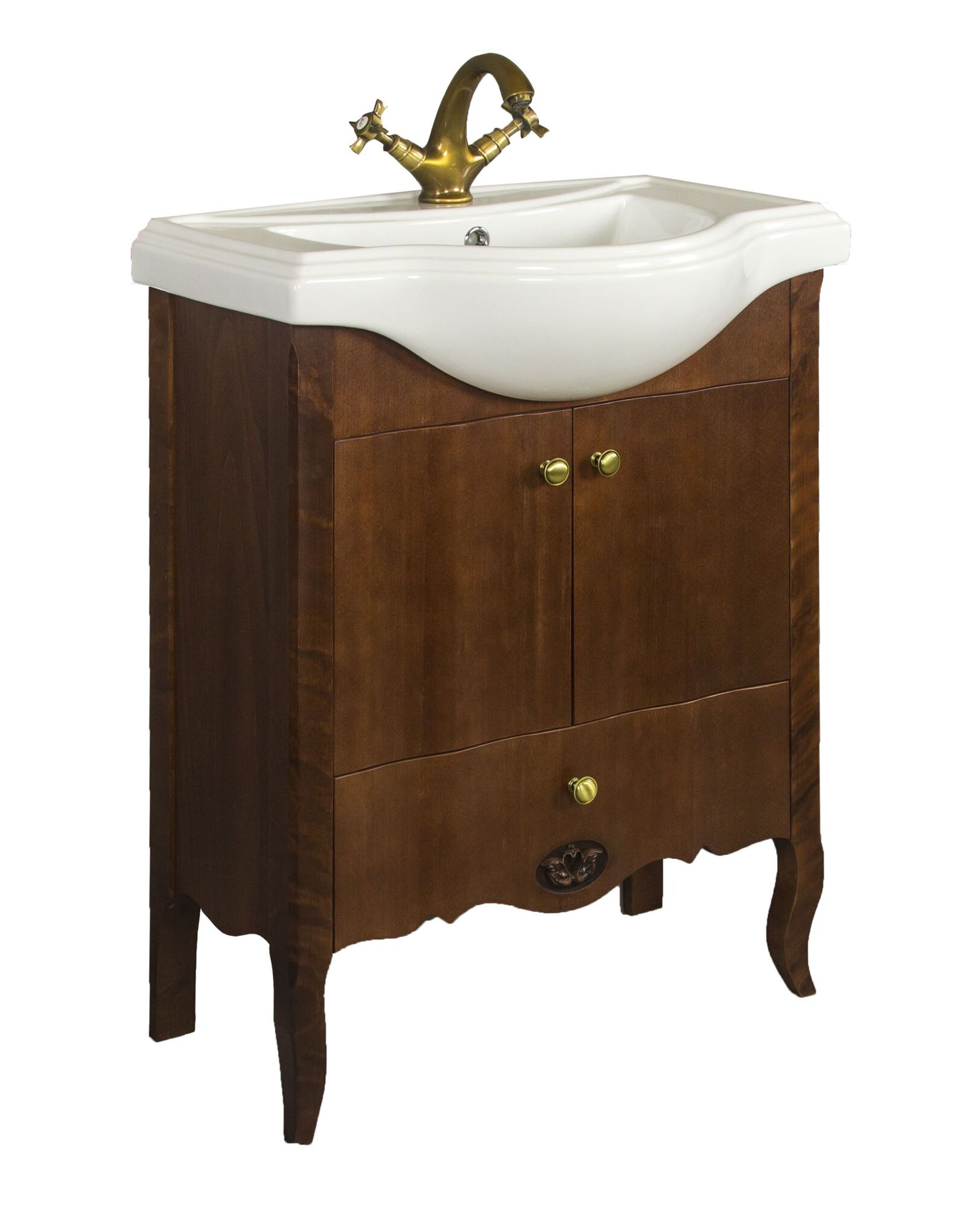 Тумба PERLA 65 арт. TS765-KO Красный Орех Tessoro TS765KO - Вид №2