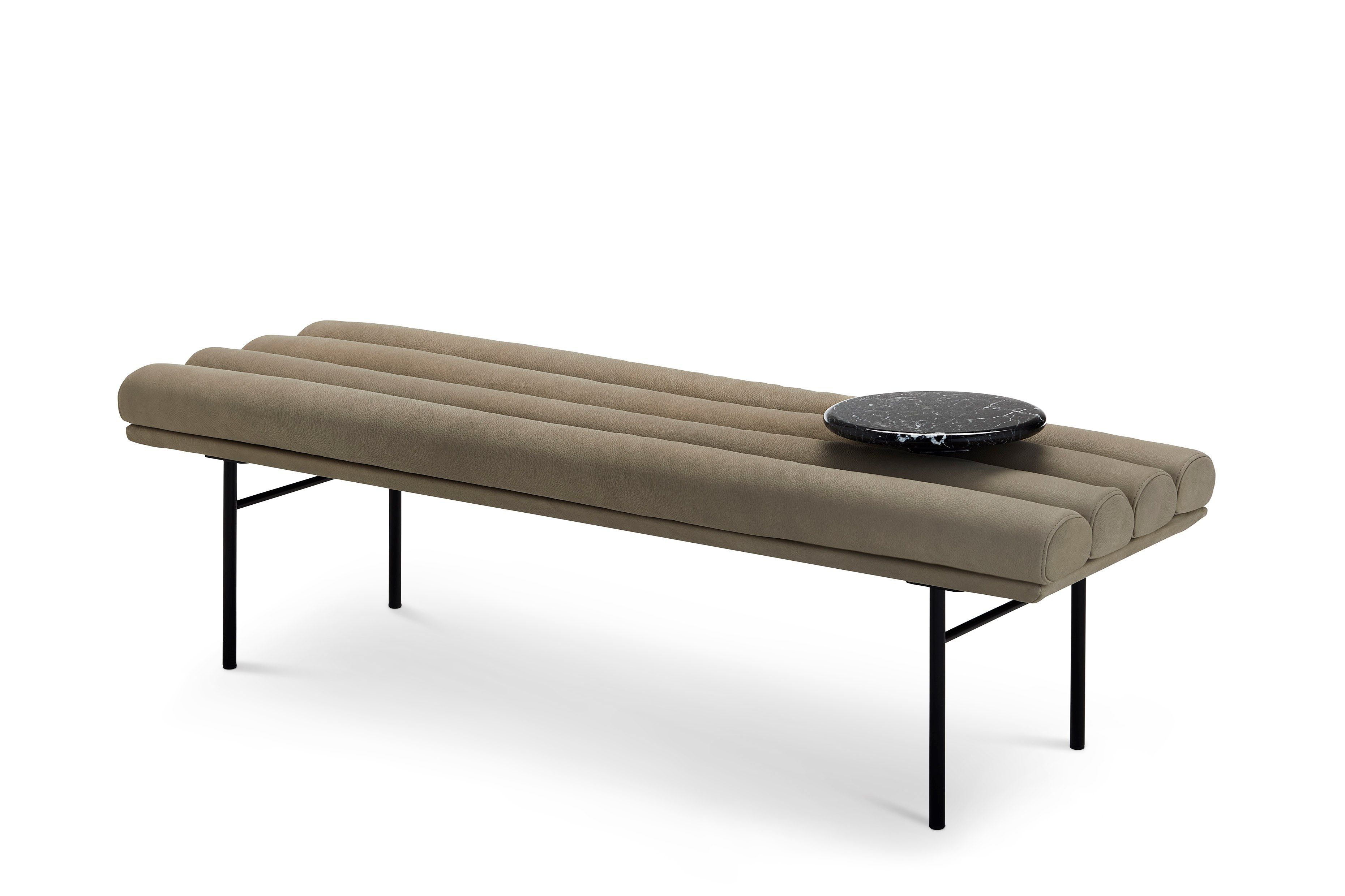 Кожаная скамья Saba Italia Флейта для пана ARCH-00094813 - Вид №1