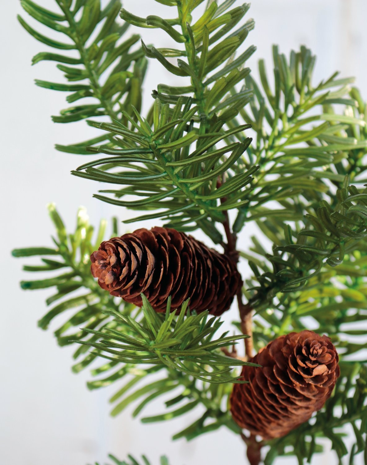 1182 883 a3 Ветка ели искусственная, 50 см, зеленая H-andreas  - Вид №1