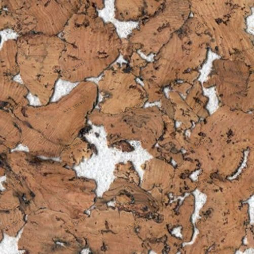 Пробка CorkStyle Wall design Monte White (Гладкая) 600х300 мм 1000900042