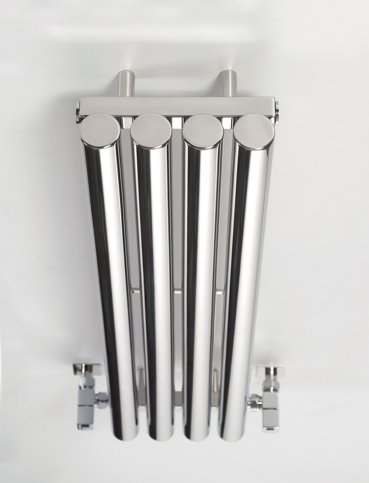 Радиатор Hammam TEMPLE Stainless steel radiator комбинированный; электрический или водяной Сталь  - Вид №16