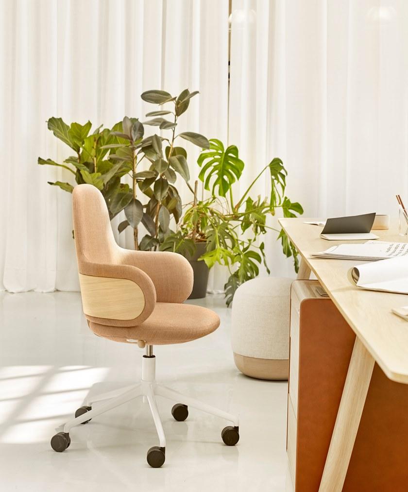 ALKI Стул офисный вращающийся с 5 спицами на колесиках sun-id-1473297 - Вид №2