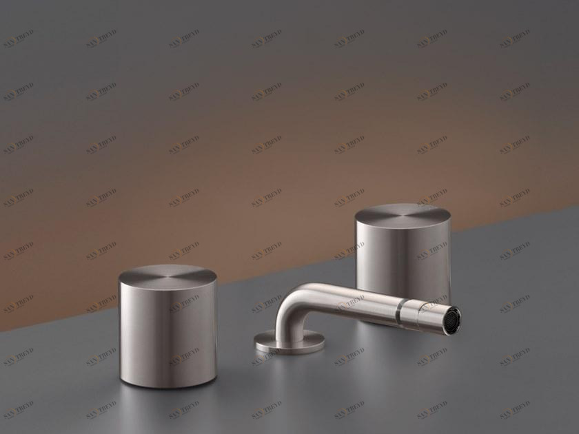 Ceadesign Смеситель на 3 отверстия с регулируемым изливом Opus Ops 15