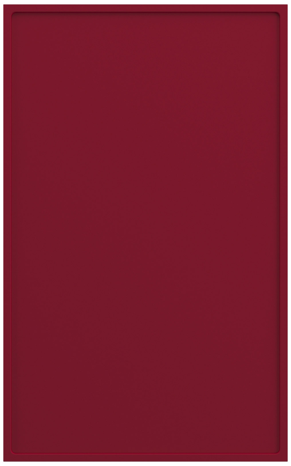 Фасады для кухни Модерн Фрезеровка «Алабама» Вишневый глянец №182 SIDAK SIST771-14