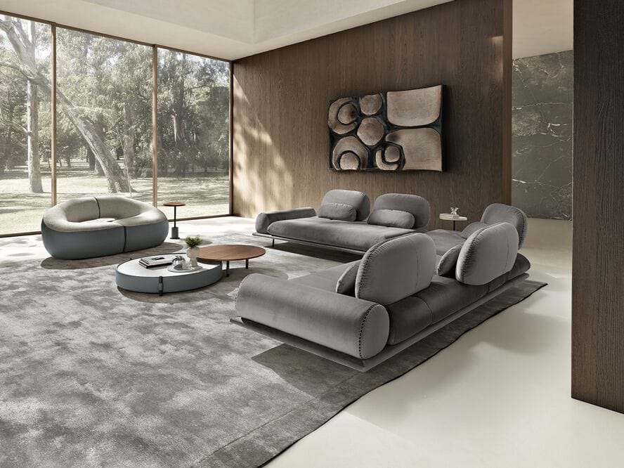 Модульный тканевый диван Max Divani SOSPIRO ARCH-00002829 - Вид №6