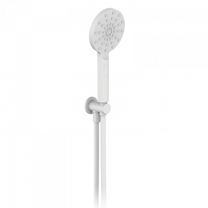 05040137 PREMIUM Цилиндрическая комплект розетка + Konets ручной душ Белый GRB MIXERS