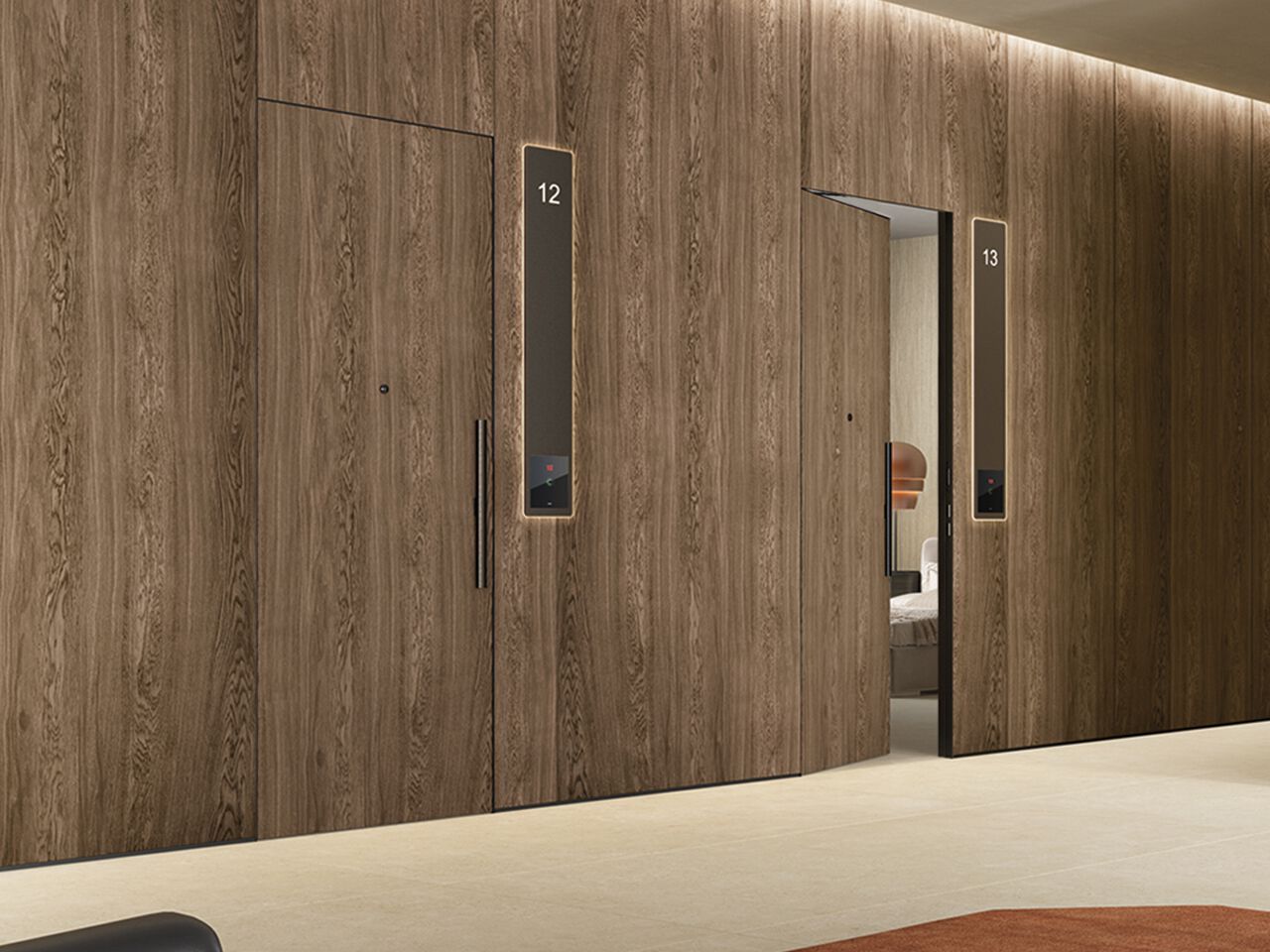 Огнестойкие и звукоизоляционные двери BARAUSSE интегрированные двери ARCH-00023252 - Вид №1