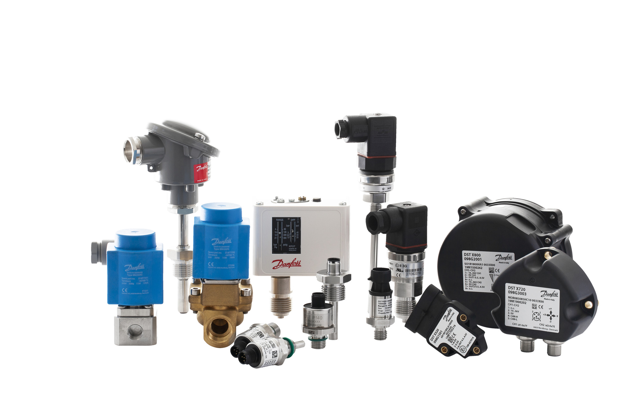 Danfoss MBT3560 — термопреобразователь сопротивления с унифицированным выходным сигналом 4-20 мА Датчик температуры MBT 3560 084Z4036  - Вид №46