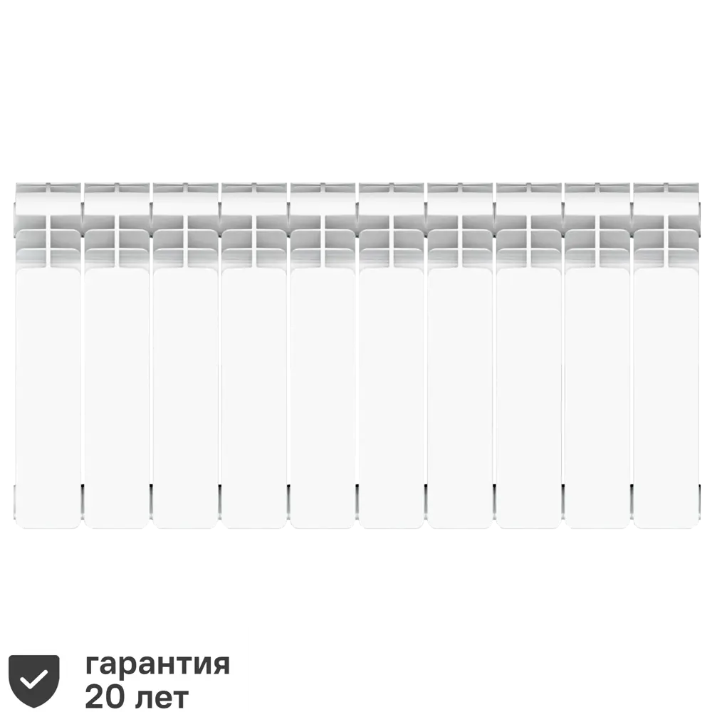 Радиатор Equation Aluminium 10 секций для эффективного отопления дома 18360661 STLM-0010517