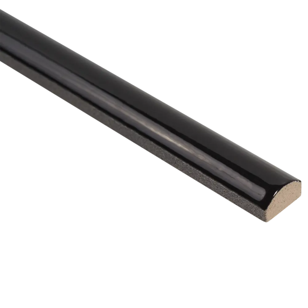 Kerama Marazzi Бордюр-карандаш чёрный глянцевый 20×1,5 см для элегантного зонирования 82005217 STLM-0946869 - Вид №2