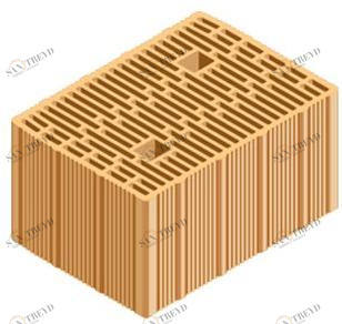 T2D Несущий кирпичный блок Ecopor® wall 235