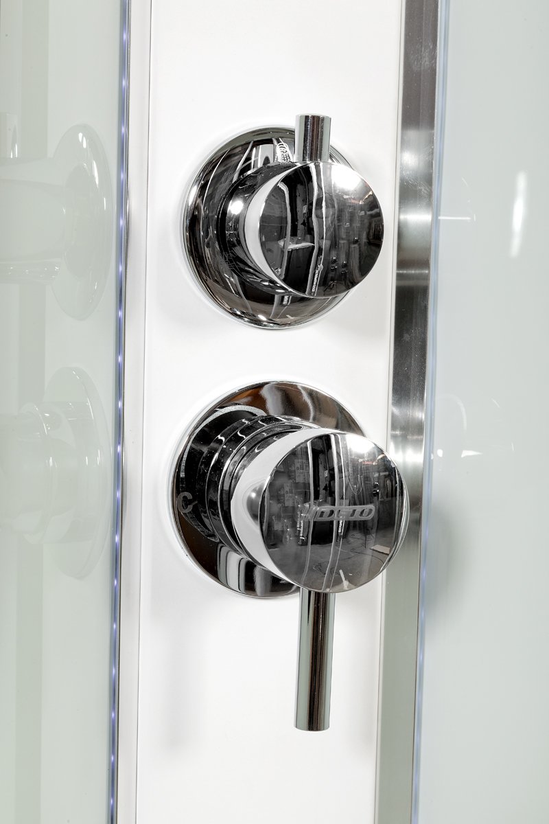 L 809 с гм. и эл. BLACK Душевая кабина DETO Серия L А102 L стандартная - Вид №6